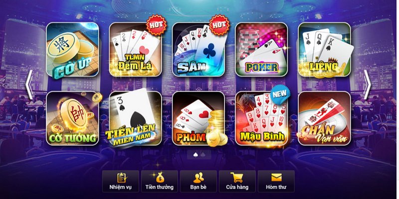 Khám phá về sảnh game bài SV368 hot hit